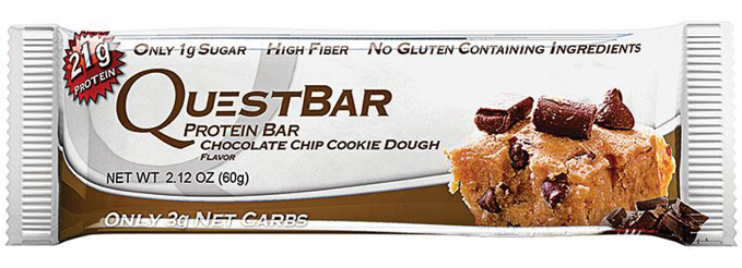 Picture of Protein Bar Choc Chip Cookie Dough 60Gm Qpbccd12