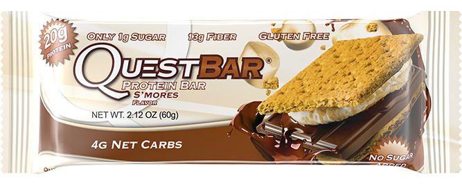 Picture of Protein Bar S’Mores 60Gm Qpbsmr12