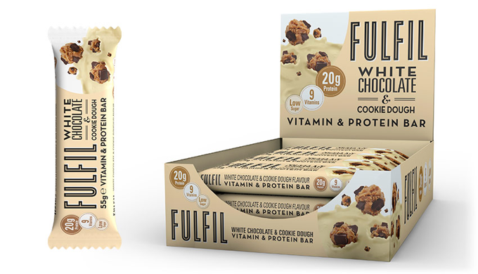 Picture of White Choco & Cookie Dough Bar 55G