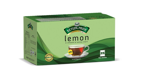 Picture of Lemon Flavoured Tea Bags -25’s Ketepa Pride (Enveloped & tagged)