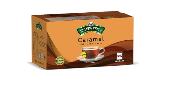 Picture of Caramel Flavoured Tea Bags -25’s Ketepa Pride (Enveloped & tagged )