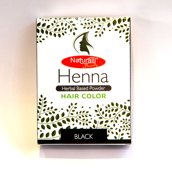 Picture of Henna Hair Color Black 60G