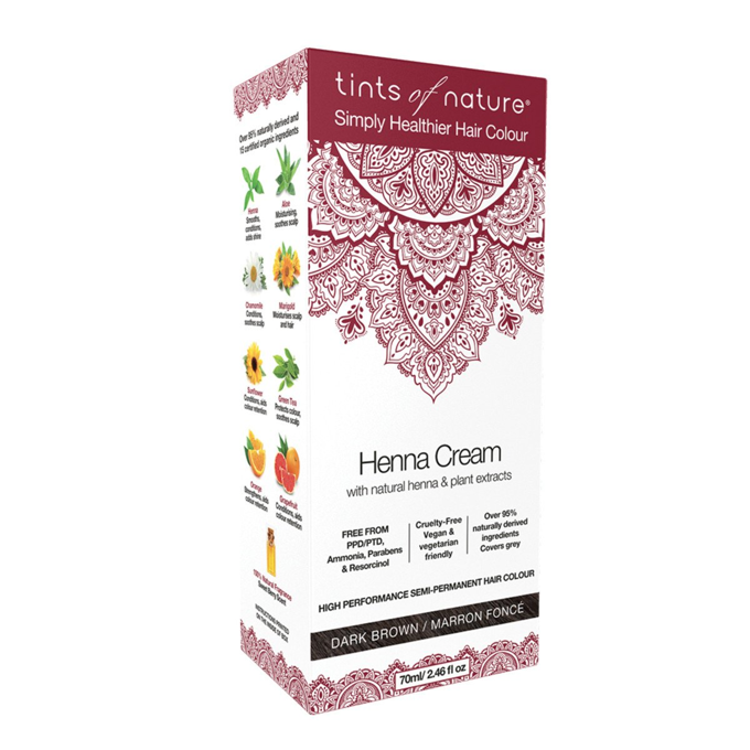 Picture of Henna Cream – Tints Henna Cream Dark Brown 70Ml