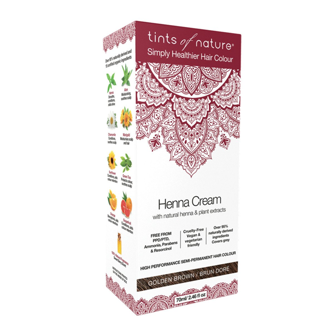 Picture of Tints Henna Cream Golden Brown 70Ml