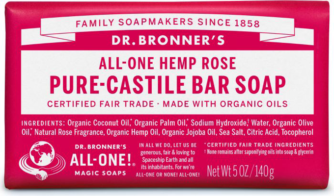 Picture of M Soap Organic Bar 5Oz/ 140Gm Rose