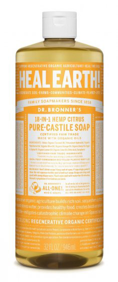 Picture of M Soap Organic Liq Citrus Orange 32Oz/946Ml