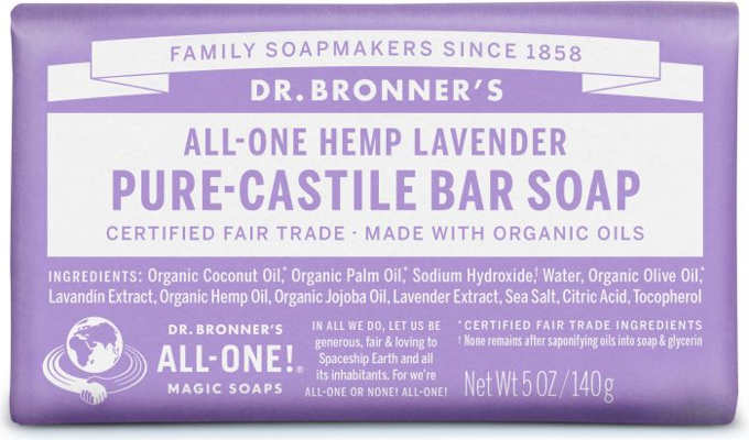 Picture of M Soap Org Bar 5Oz/140Gm Lavender Obla05