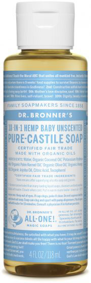 Picture of M Soap Organic Liq Baby Mild 4Oz/118Ml