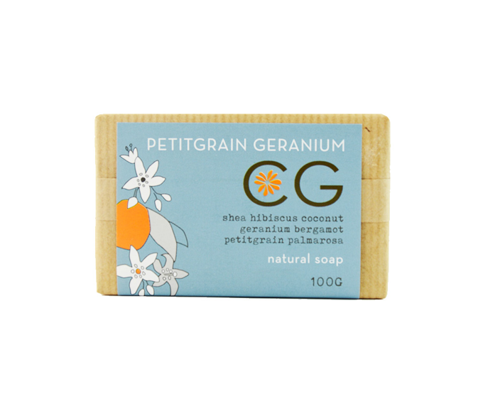 Picture of Natural Soap Petitgrain/Geranium 100Gm