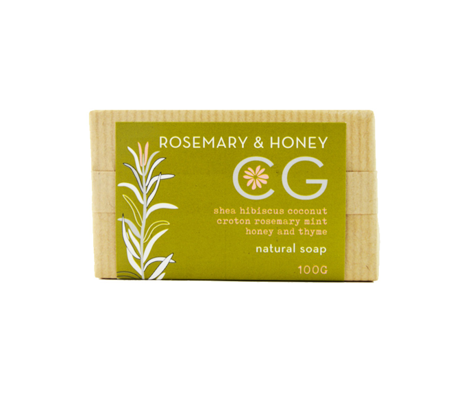 Picture of Natural Soap Rosemary/Honey 100Gm