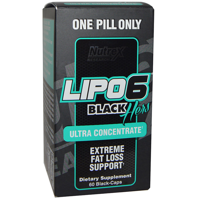 Picture of Lipo 6 Black Hers Uc 60 Caps