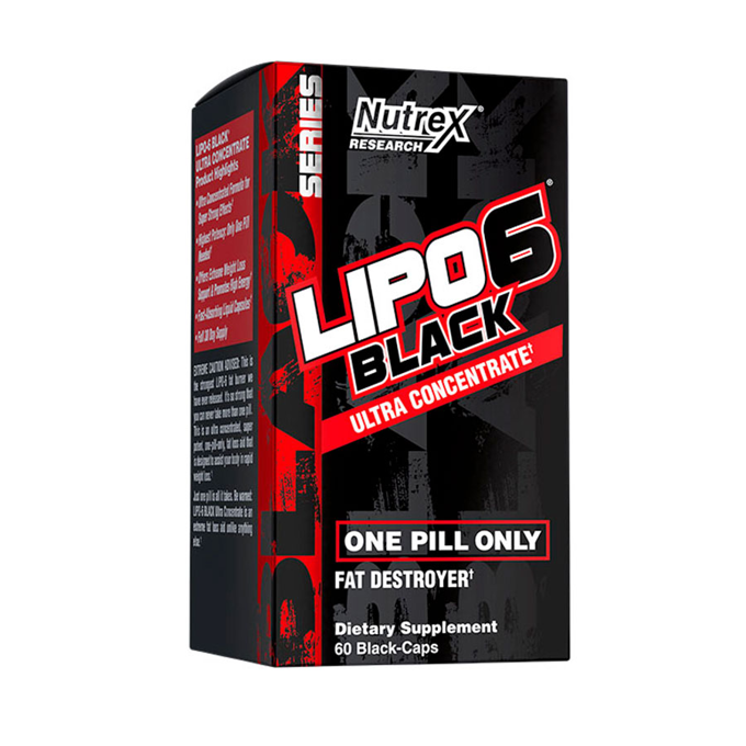 Picture of LIPO 6 BLACK UC 60CAPS