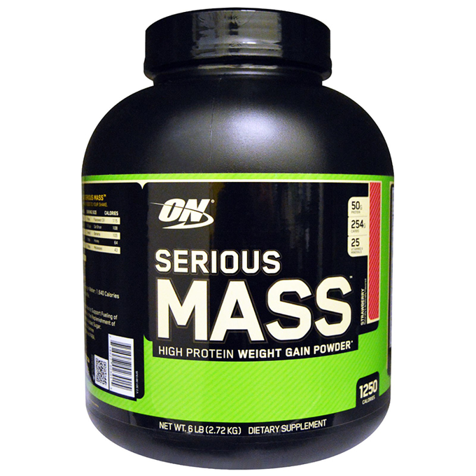 Picture of Serious Mass Strawberry Nas (6Lb) 2.73Kg