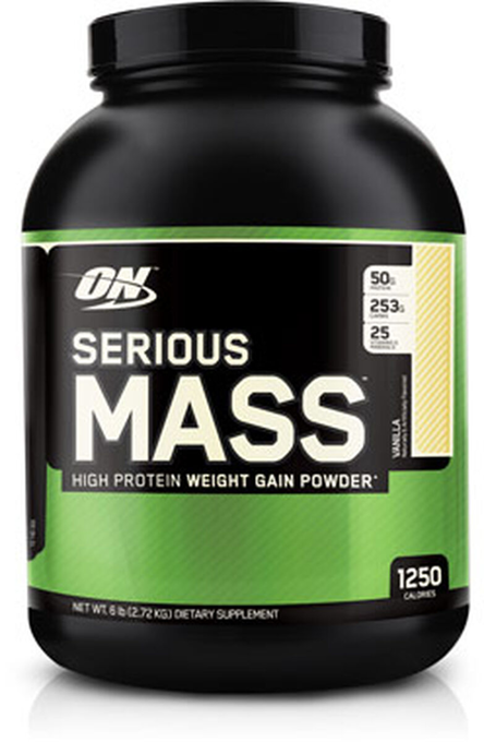 Picture of Serious Mass Vanilla Nas (6Lb) 2.73Kg