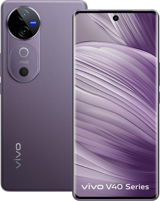 Picture of Vivo V40 5G Smartphone (Lotus Purple, 8GB RAM, 256GB Storage)