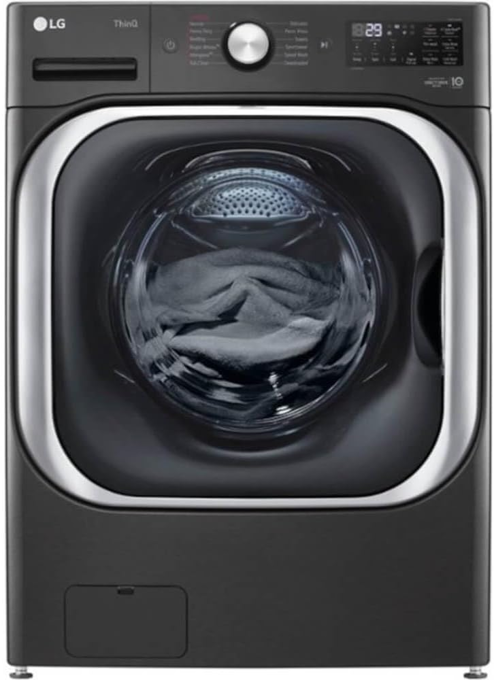 Picture of LG WM8900HBA 5.2 Cu. Ft. Black Steel Front Load Washer