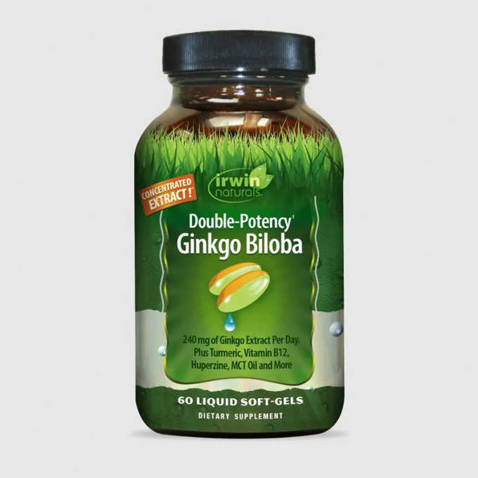 Picture of DOUBLE-POTENCY GINKGO BILOBA 60CT #IN059352